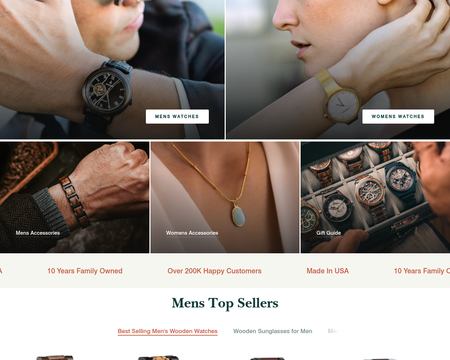 website thubmnail of Tree Hut Design