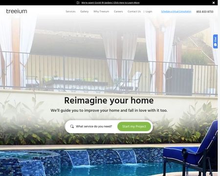 website thubmnail of Treeium