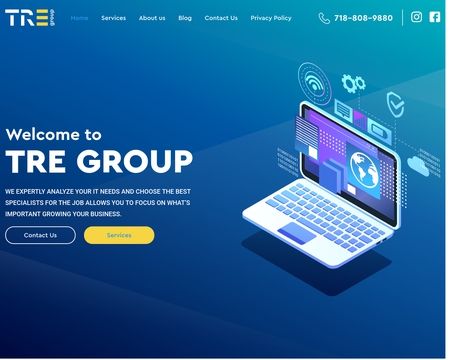 website thubmnail of Tre Group