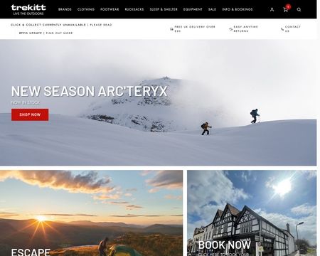 website thubmnail of Trekitt