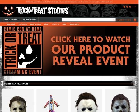 website thubmnail of Trickortreatstudios