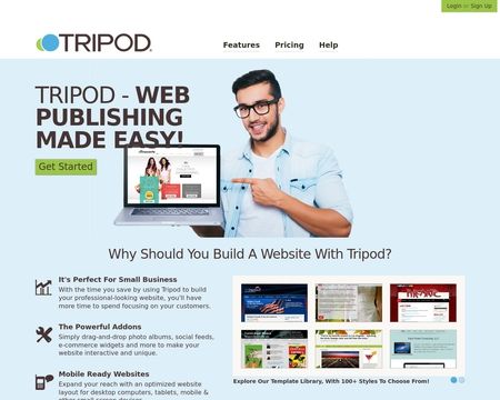 website thubmnail of Tripod
