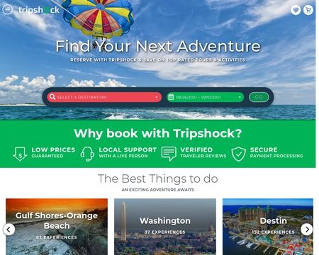 website thubmnail of TripShock!