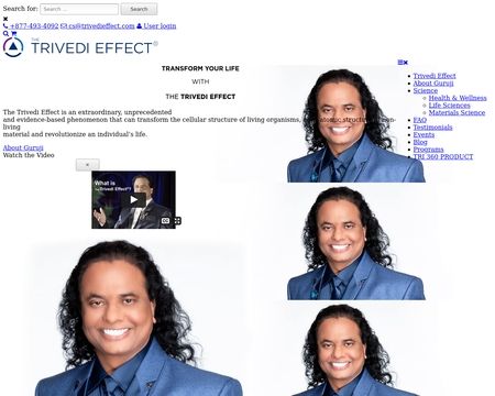 website thubmnail of TrivediEffect