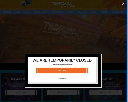 website thubmnail of Tropicana Beach Club