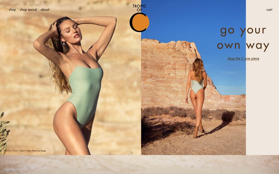 website thubmnail of Tropic of C