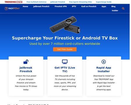 website thubmnail of Troypoint
