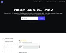 Thumbnail of Truckerschoice101.com