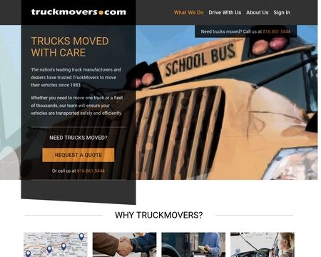 TruckMovers • The Most Trusted Name In Truck Driveaway