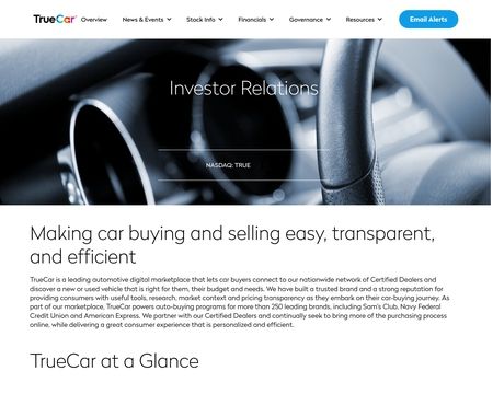 website thubmnail of True.Car