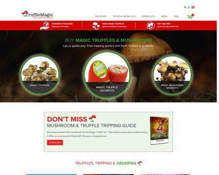 website thubmnail of TruffleMagic