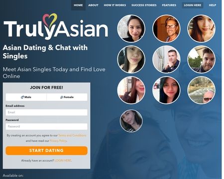 website thubmnail of TrulyAsian