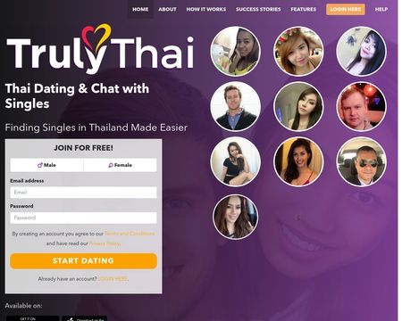 website thubmnail of TrulyThai