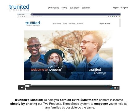 website thubmnail of Trunited