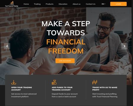 website thubmnail of Trust Financial Planning