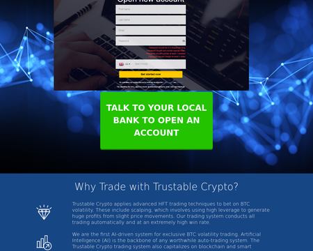 website thubmnail of Trustable-crypto