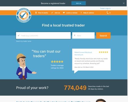 website thubmnail of TrustATrader