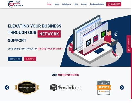 website thubmnail of Trusthavensolution