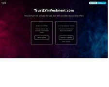 Thumbnail of Trustlyinvestment.com