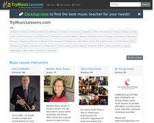 Thumbnail of TryMusicLessons.com