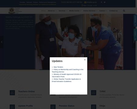 website thubmnail of Teachers Service Commission