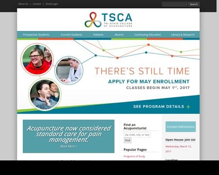 website thubmnail of Tri-State College of Acupuncture