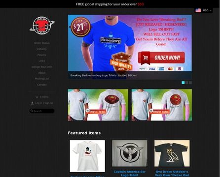 website thubmnail of TShirtNow