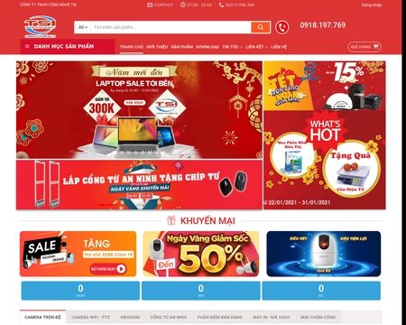 website thubmnail of Tsi.vn
