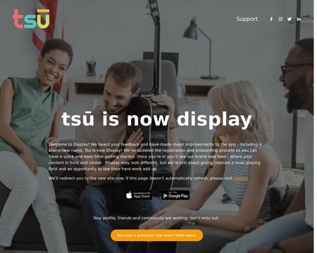 website thubmnail of Tsu