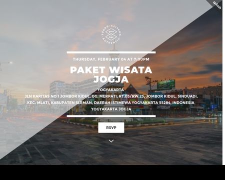 website thubmnail of Tuguwisatajogja.splashthat