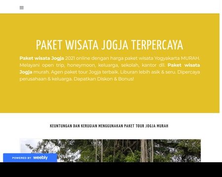 website thubmnail of Tuguwisatajogja.weebly