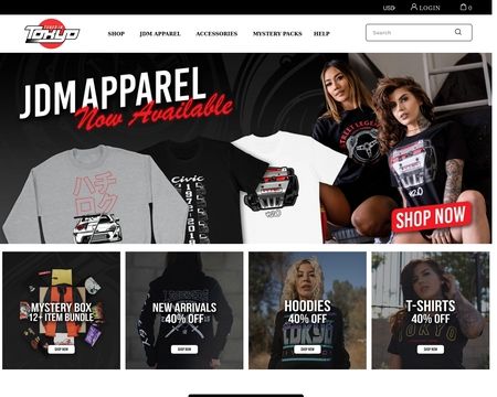 website thubmnail of Tuned In Tokyo