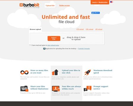 website thubmnail of Turbobit