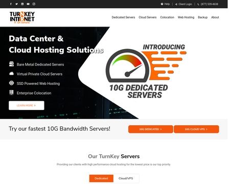 website thubmnail of Turnkey Internet