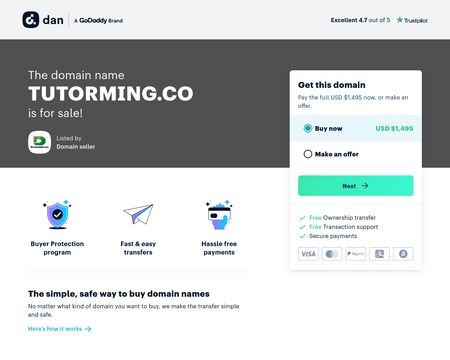 website thubmnail of Tutorming.co