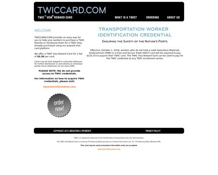 website thubmnail of TWICcard