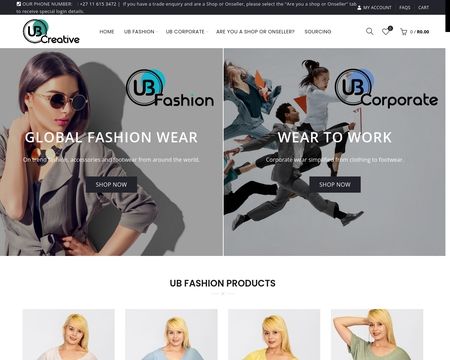 website thubmnail of UB creative