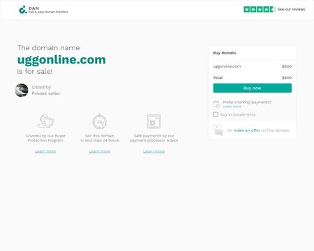 website thubmnail of Uggonline