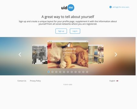website thubmnail of Uid.me