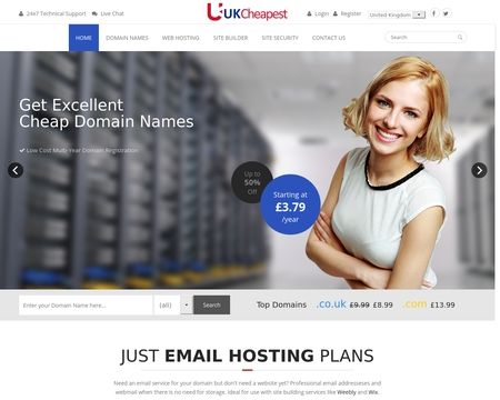 website thubmnail of UK Cheapest
