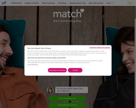 website thubmnail of Match UK