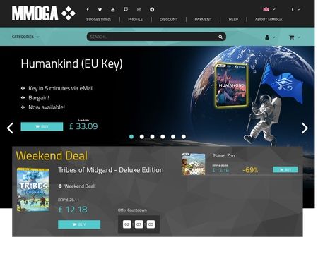website thubmnail of Uk.mmoga.net