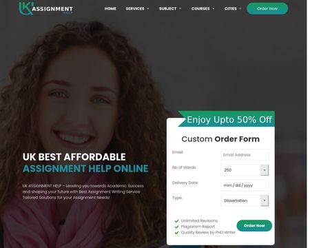 website thubmnail of UK Assignment Help