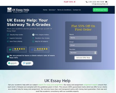 website thubmnail of Uk Essay Help