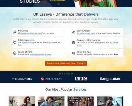 website thubmnail of UK Essays