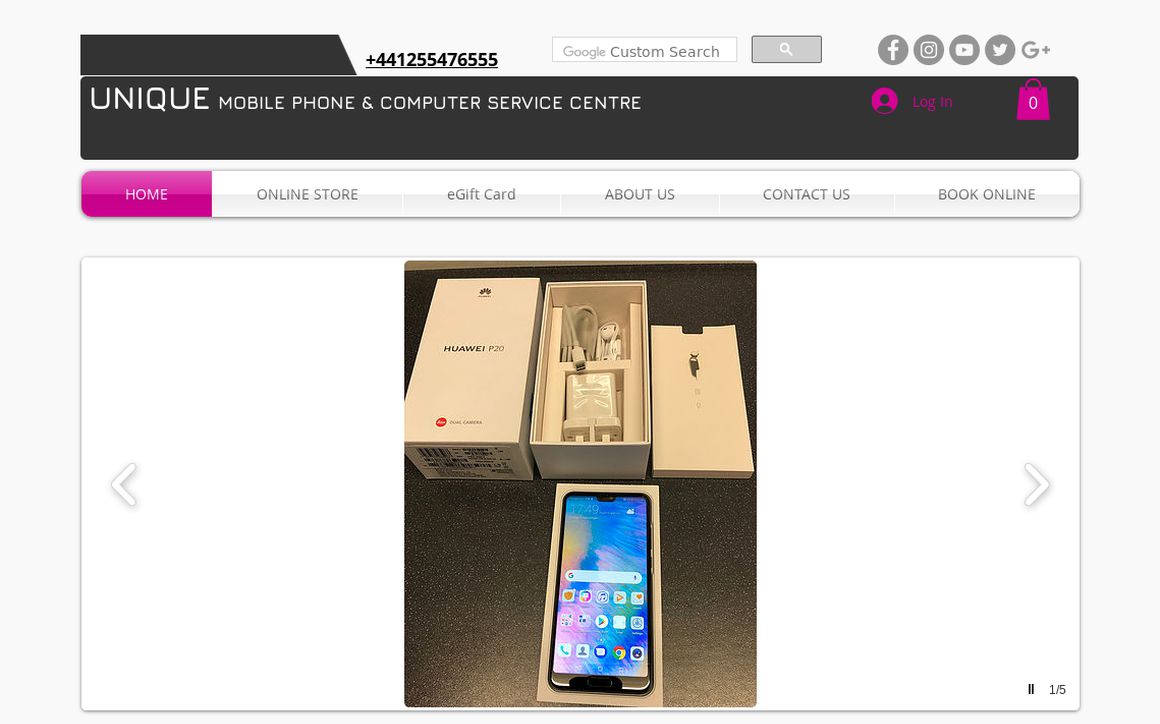 website thubmnail of Ukparts.net