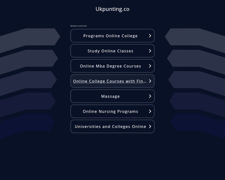 website thubmnail of Ukpunting.co