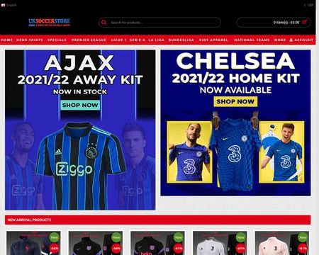 website thubmnail of Uksoccerstore