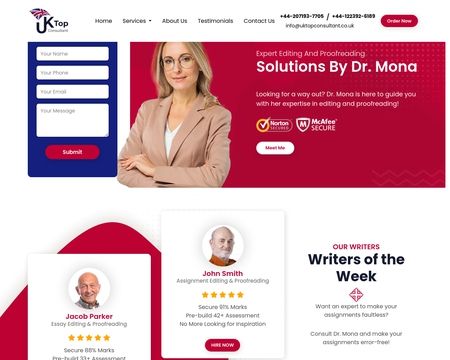 website thubmnail of UK Top Consultant