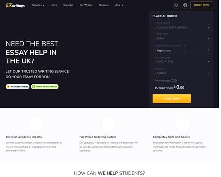 website thubmnail of UKwritings